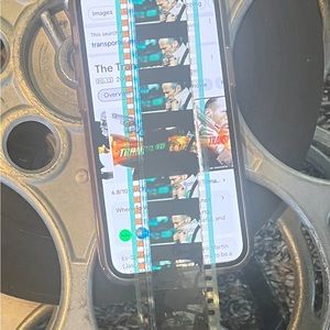 The Transporter film on 35MM and two empty reels